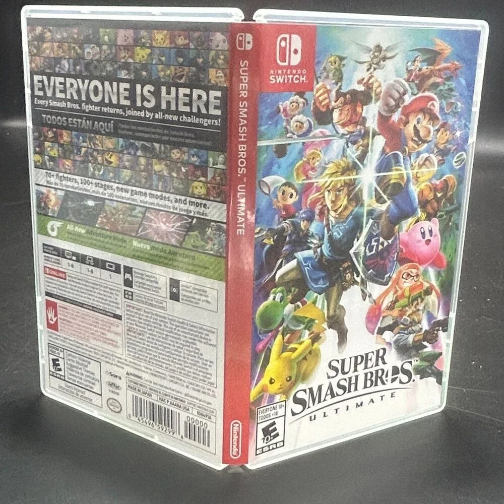 Super Smash Bros. Ultimate SW Multiplayer (Nintendo Switch, 2018) CASE ONLY